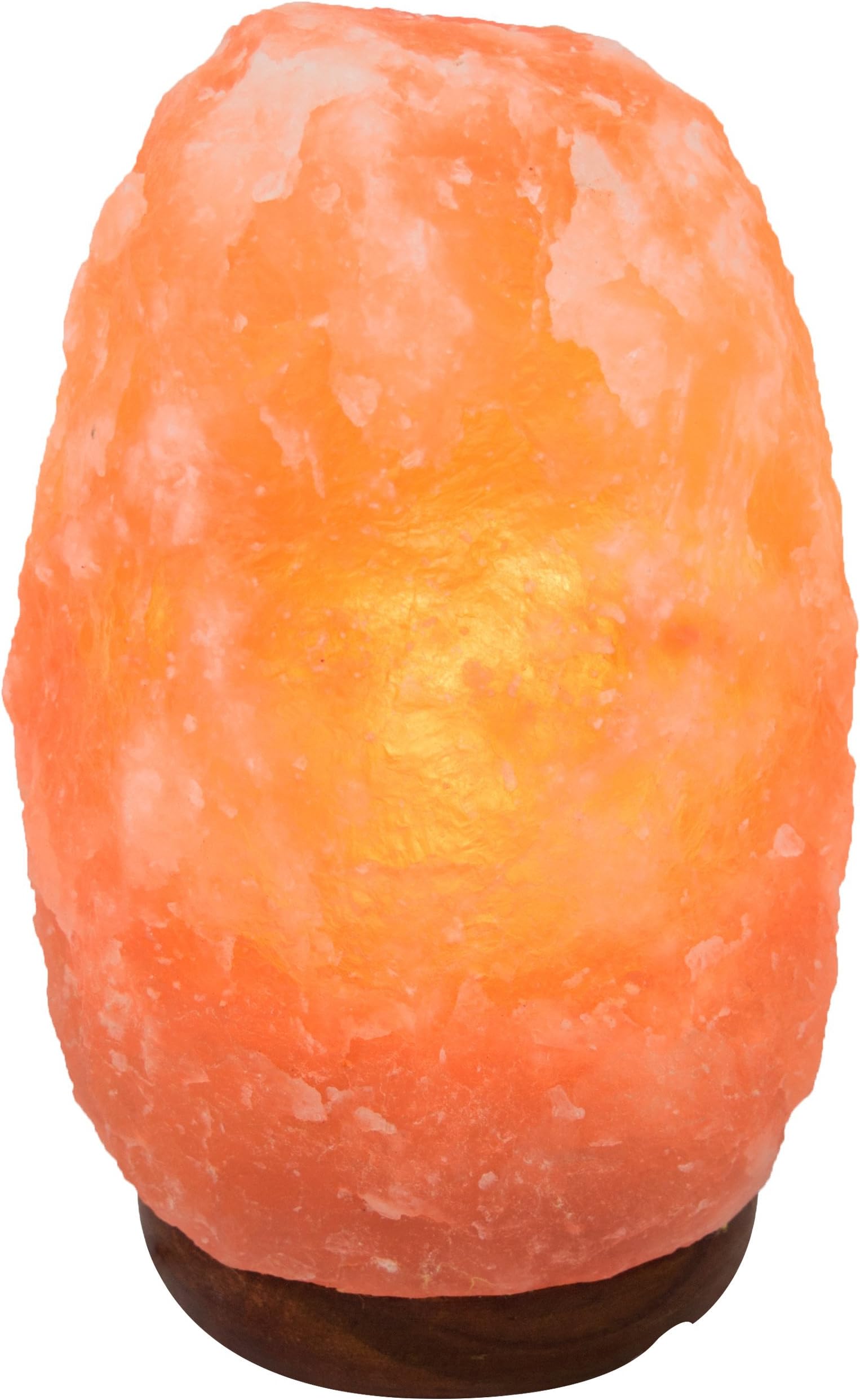 AMSKART- 7-8" Inch 5-8 Lbs Salt Lamp Dimmer Cord Himalayan Rock Salt Lamp