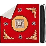 Juexica Mahjong Mat with Bag, Anti Slip Noise