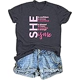 YZMI Black History Shirts for Women Short Sleeve Black History Month Tshirt Loose Tops