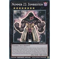 Yu-Gi-Oh! Number 22: Zombiestein Card - RATE-ENSE1 Super Rare Limited Edition