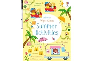 Wipe-Clean Summer Activities: Count, Draw, And Learn With Wipe-Clean Activities for Kids