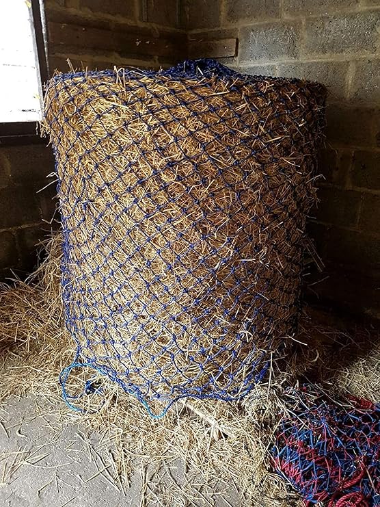 EQUIPRIDE ROUND BALE HAY NET HAYLAGE SLOW FEEDER SMALL HOLES AND 6 FEET