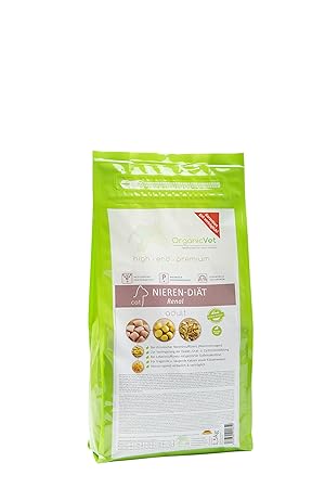 ORGANICVET Katze Trockenfutter Veterinary Nieren-Diät, 1er Pack (1 x 1.5 kg)