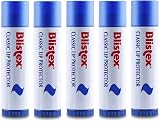 Blistex Classic Lip Care 5 Pack Aloe Vera Jojoba Oil UV Protection 4.25g view 1