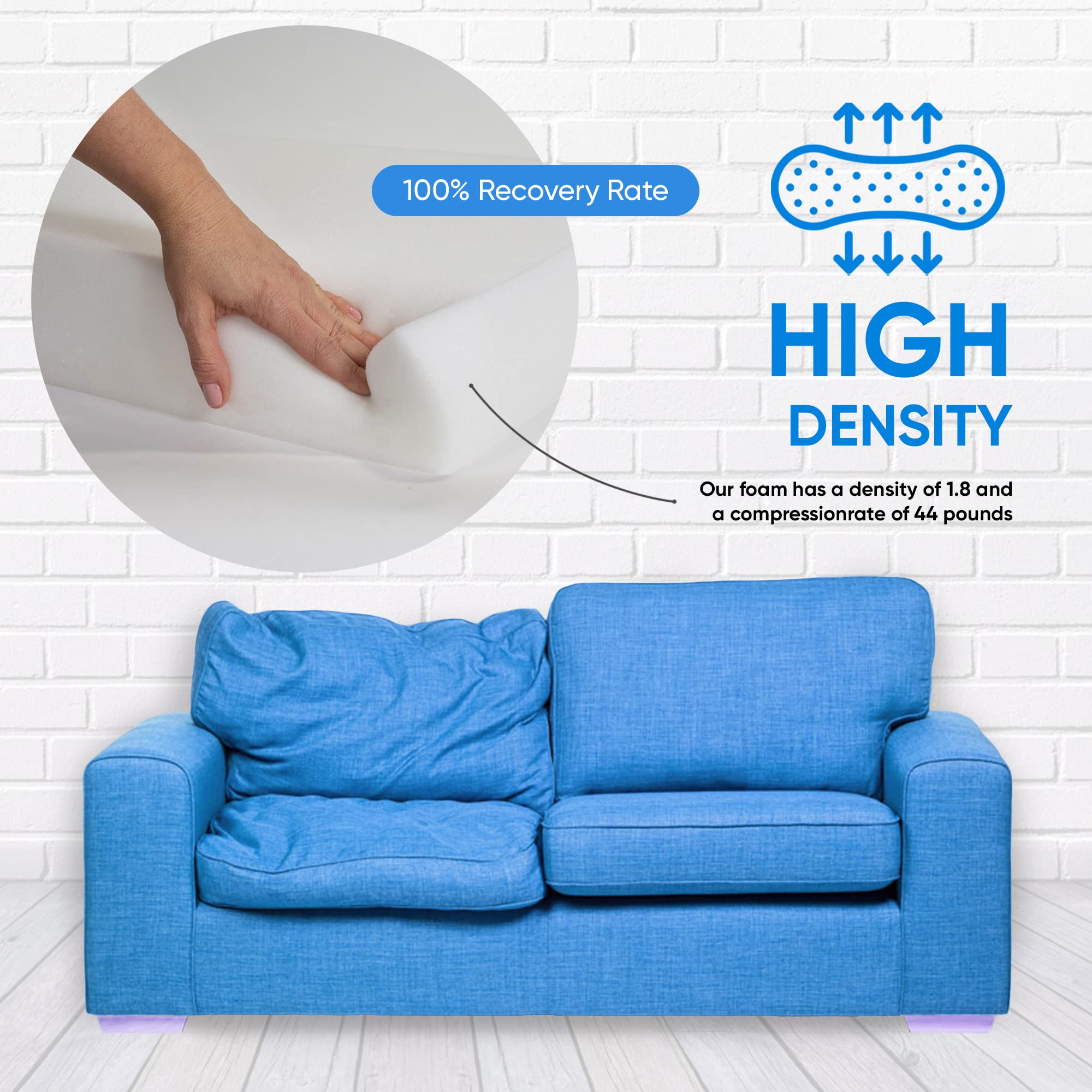 AK TRADING CO. Upholstery High Density 2