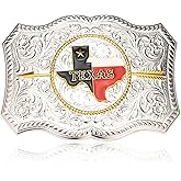 BBOTEN Western American Star Belt Buckle Large Texas Belt Buckles for Men Dad Horse Belt Buckles Men Western Cowboy