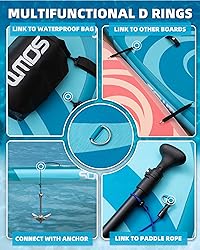 SOWM Inflatable Paddle Board with Sup