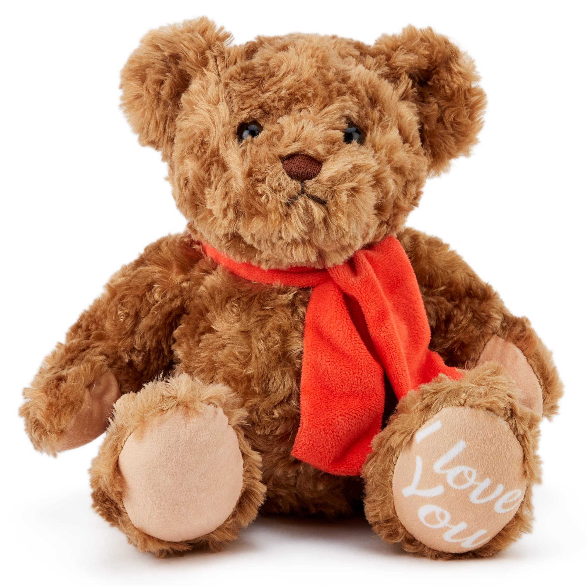 Zappi Co I Love You Valentine's Day Bear (28-30 cm) – Soft Plush Romantic Teddy for Loved Ones, the Perfect Valentine Day Gift for Girlfriends Boyfriends loved ones