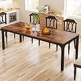 Tribesigns Dining Table for 6-8 Person, 78 inch Long Rectangular Kitchen Dining Table for Living Room and Dining Room, 78.7 x