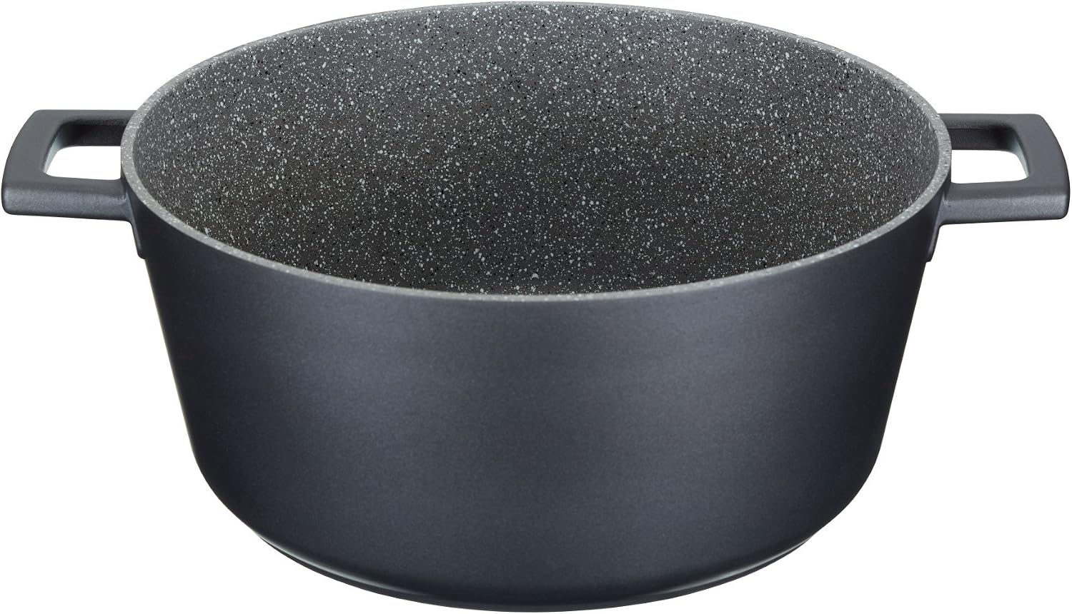 MasterClass Casserole Dish with Lid, Large 5L/28 cm, Lightweight Cast Aluminium, Induction Hob and Oven Safe, Black - Image 3