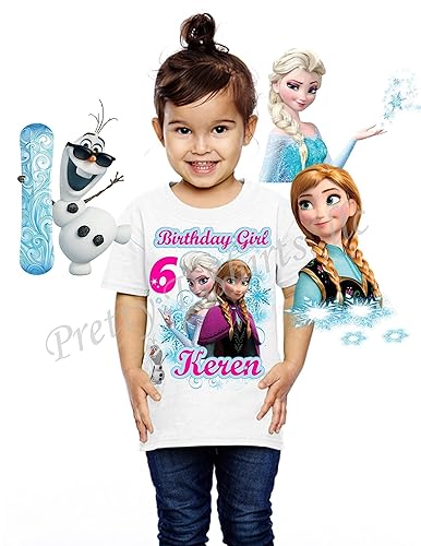 frozen family birthday shirts
