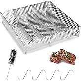 WADEO Newly Upgraded Pellet Smoker, Cold Smoke Generator for BBQ Grill Hot or Cold Smoking, Ideal for Smoking Meat, Fish, Che