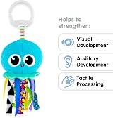 Lamaze Sprinkles Jellyfish Clip On Pram Toy 5 Pack Baby Sensory 0-6m view 2