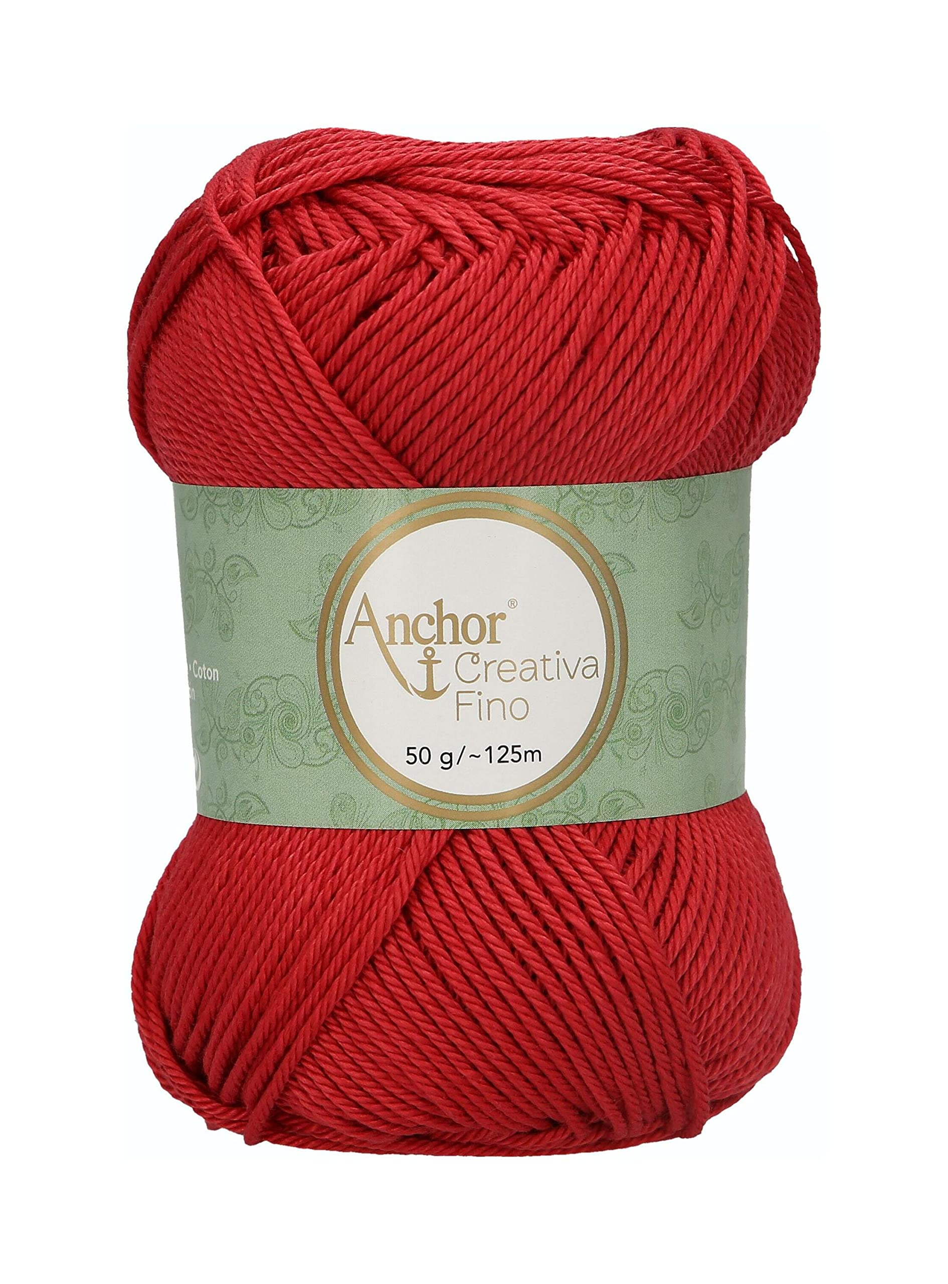 Anchor 4620004-00424 Crochet Yarn, 100% Cotton, 424, Thickness 4, 125 m, 53 g — image 1