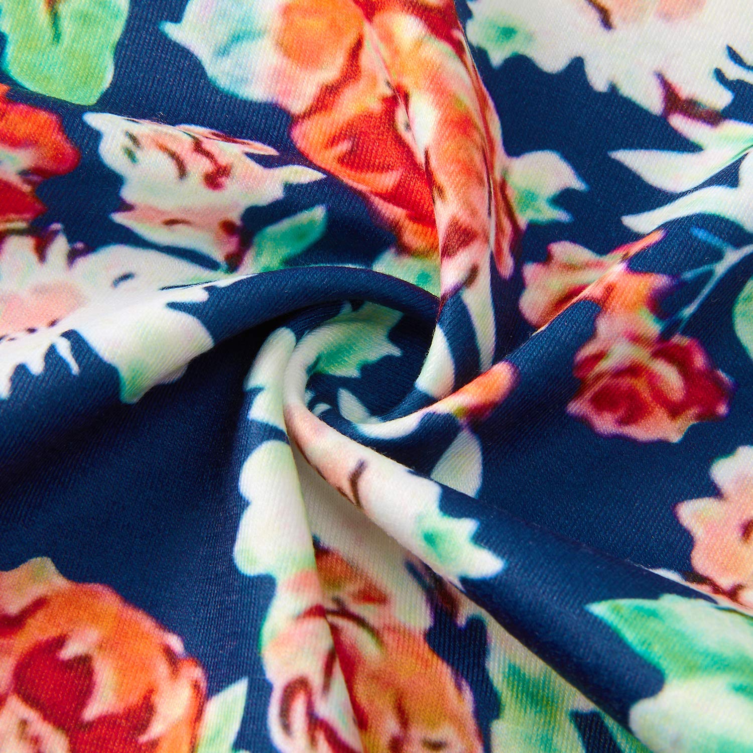 Leapparel 0-6 Months Newborn Girl Romper Unisex Baby Jumpsuit Classical Orange Flower Print Playsuit Snap Button Easy to Change Diaper