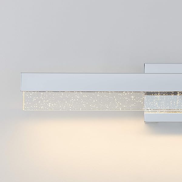 ARTIKA BUBBLE BAR 23W INTEGRATED LED MODERN VANITY LIGHT FIXTURE, CHROME FINISH – IDEAL FOR BATHROOM LIGHTING -1300 LUMENS, 3000 KELVIN, NO BULB REQUIRED
