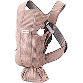 BabyBjörn Baby Carrier Mini, 3D Mesh, Dusty Pink