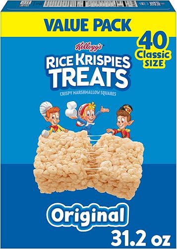 Kellogg's Rice Krispies Treats original, 0.78 onzas, 40 unidades — Snacks