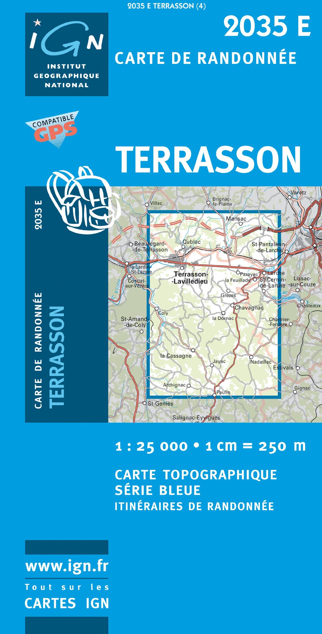 Amazonfr Terrasson Lavilledieu Gps Ign2035e Ign Livres - 