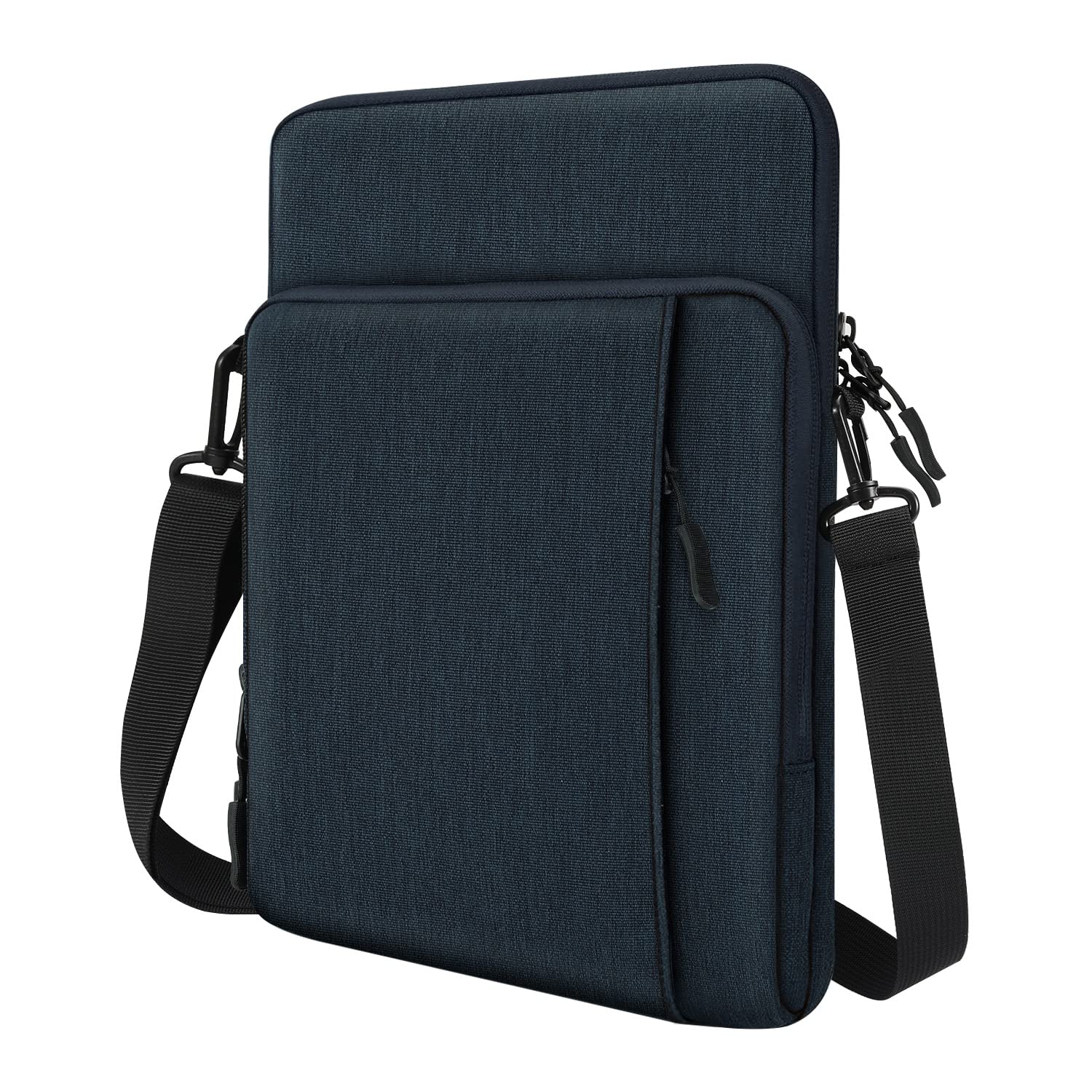 Dadanism 13 Inch Tablet Sleeve Shoulder Bag Carrying Case for iPad Pro 13" M4 2024, iPad Air 13" M3 M2, iPad Pro 12.9", Galaxy Tab S10+ Plus/S9 FE+/S9+ Plus 12.4", reMarkable Paper Pro 11.8", Indigo