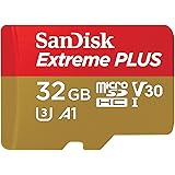 SanDisk Extreme PLUS 32GB microSDHC UHS-I Card - SDSQXBG-032G-GN6MA