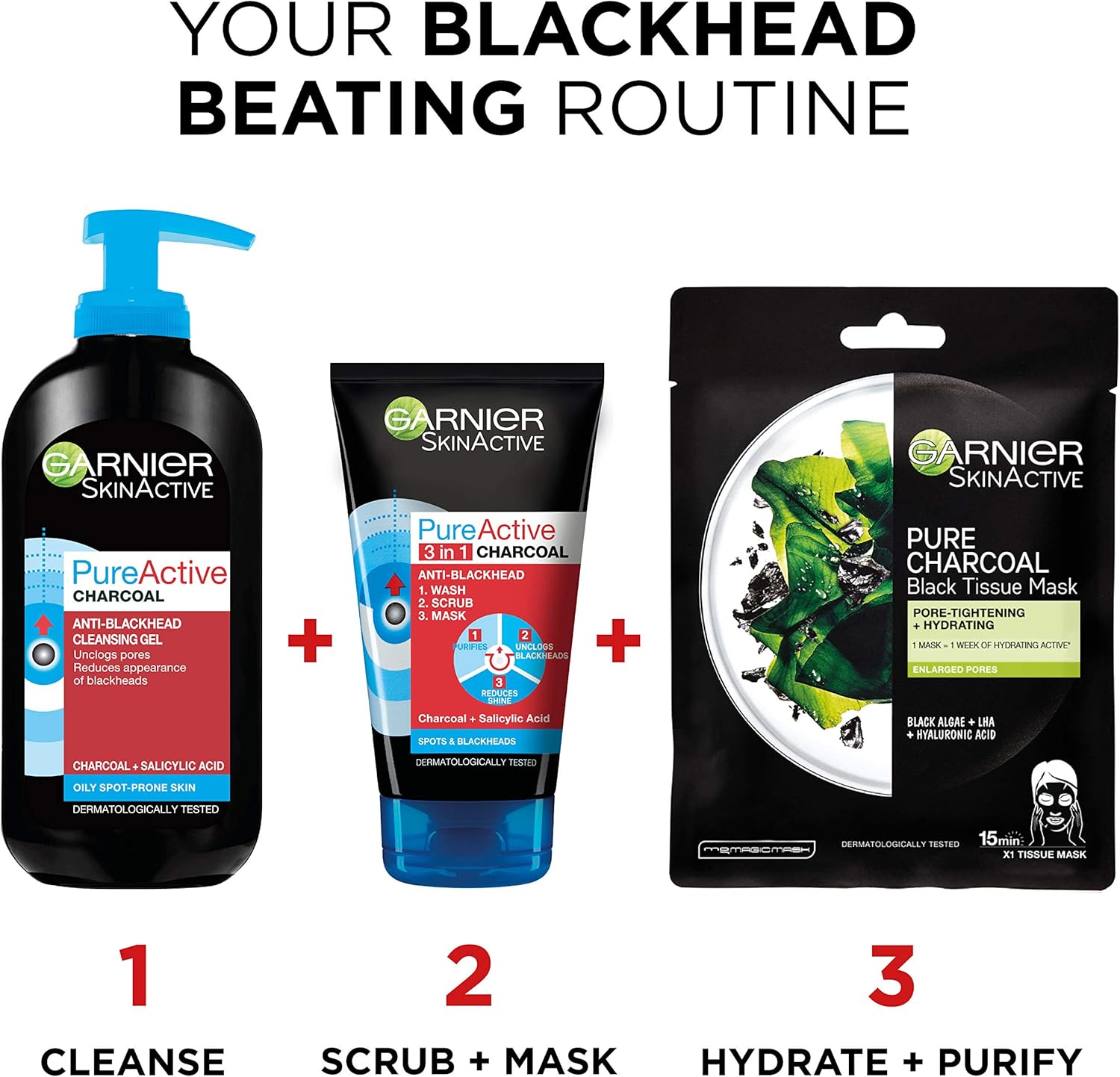 garnier charcoal cleansing gel