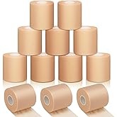 12 Pieces Foam Underwrap Tape Sports Pre-wrap Athletic Tape Foam Pre Wrap Athletic Tape for for Ankles Wrists Hands and Knees