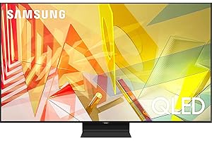 SAMSUNG 65-inch Class QLED Q90T Series - 4K UHD Direct Full Array 16X Quantum HDR 16X Smart TV with Alexa Built-in (QN65Q90TAFXZA, 2020 Model)