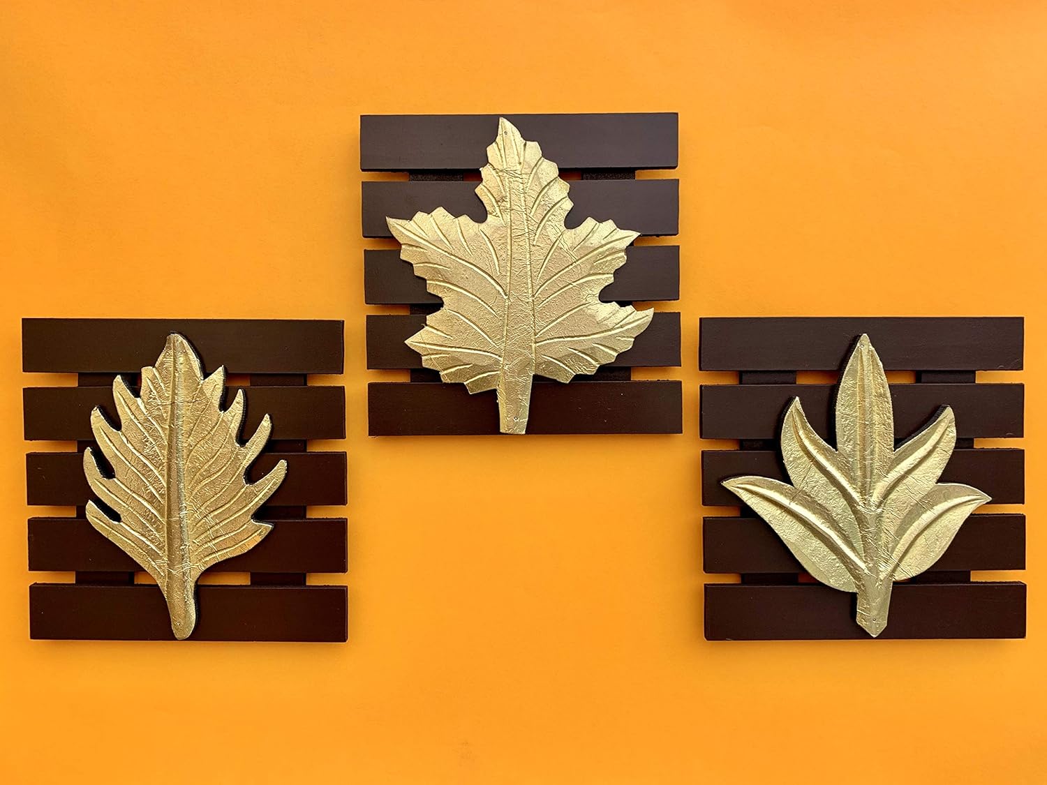 51 Unique Gift Ideas- Best Diwali Gifts- Exclusive Collection 25 Maple Craft Wood Brass Wall Art