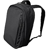 ALPAKA Metro Backpack Pro 24L Laptop Backpack for Men Black | Fits 16-inch Laptop, Water Bottle Holders, Luggage Pass-through, MOD Key Leash, Weatherproof Fabric Axoflux 600D