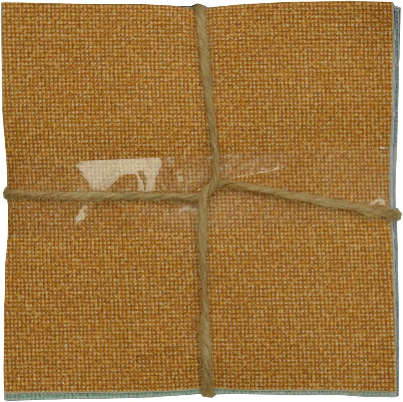 SEWCRAFTE 44 x Charm Packs for Quilting, Machine-Cut Cotton Material Fabric Square for Sewing, Patchwork, Craft - (5 inch X 5 inch)