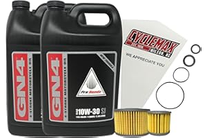 Cyclemax Oil Change Kit compatible with 2016-2023 Honda Pioneer 1000 with O-Rings