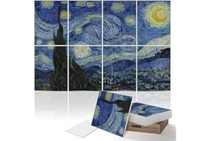 PINWELIFE® Wall Art Acoustic Panels, Sound Proof Absorbing Panels for Home/Office, Decorative Absorbing Dampening, Noise and 