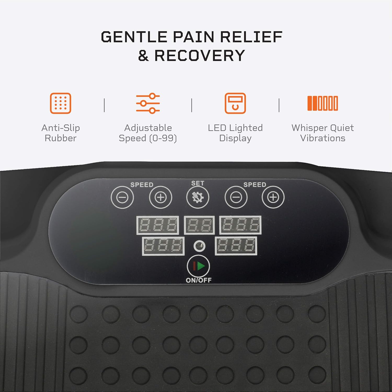 LifePro 3D Vibration Plate Exercise Machine - Dual Motor Oscillation, Pulsation + 3D Motion Vibration Platform | Full Whole Body Vibration Machine for Home Fitness & Weight Loss. (Black) : Sports & Outdoors