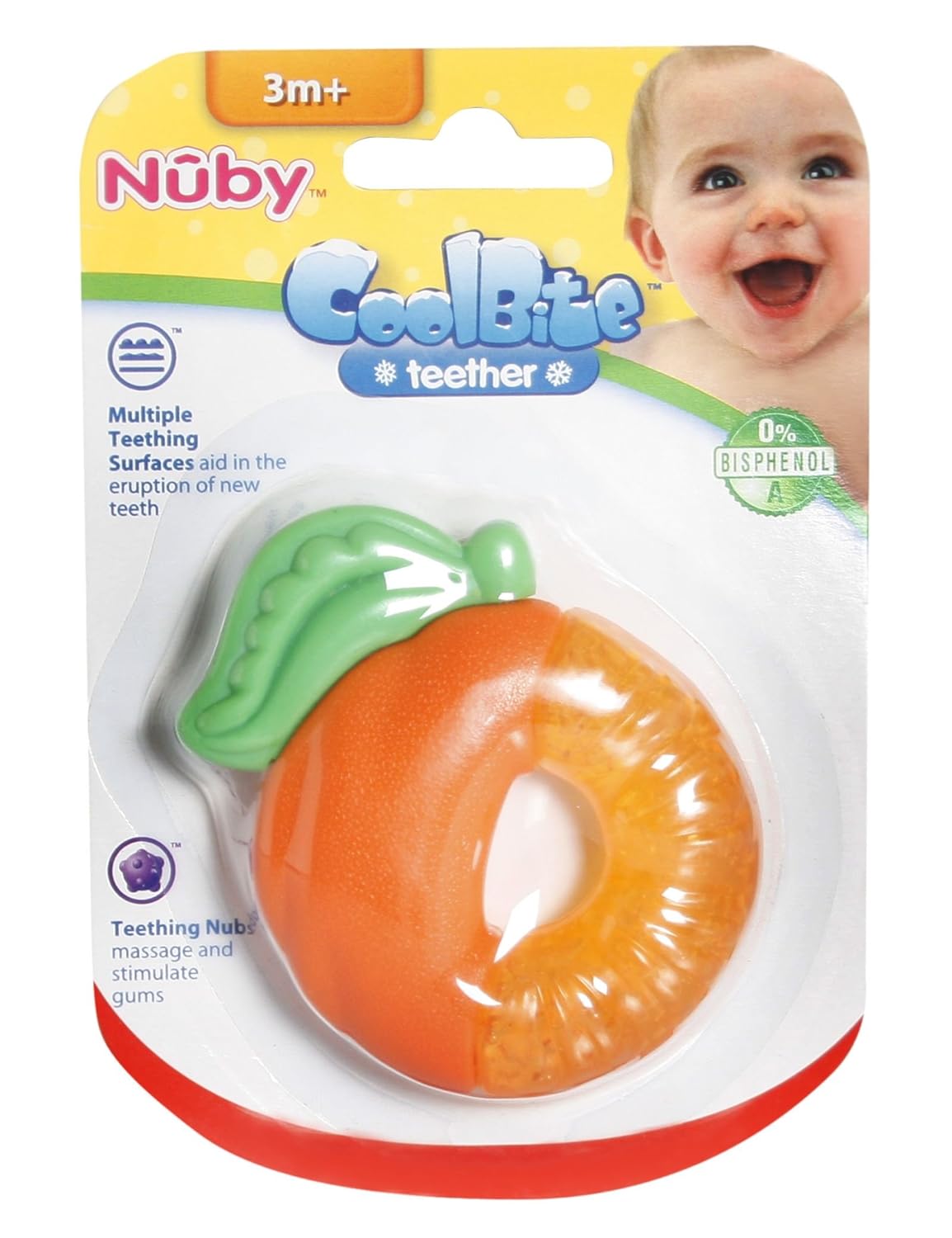 nuby fruit teether