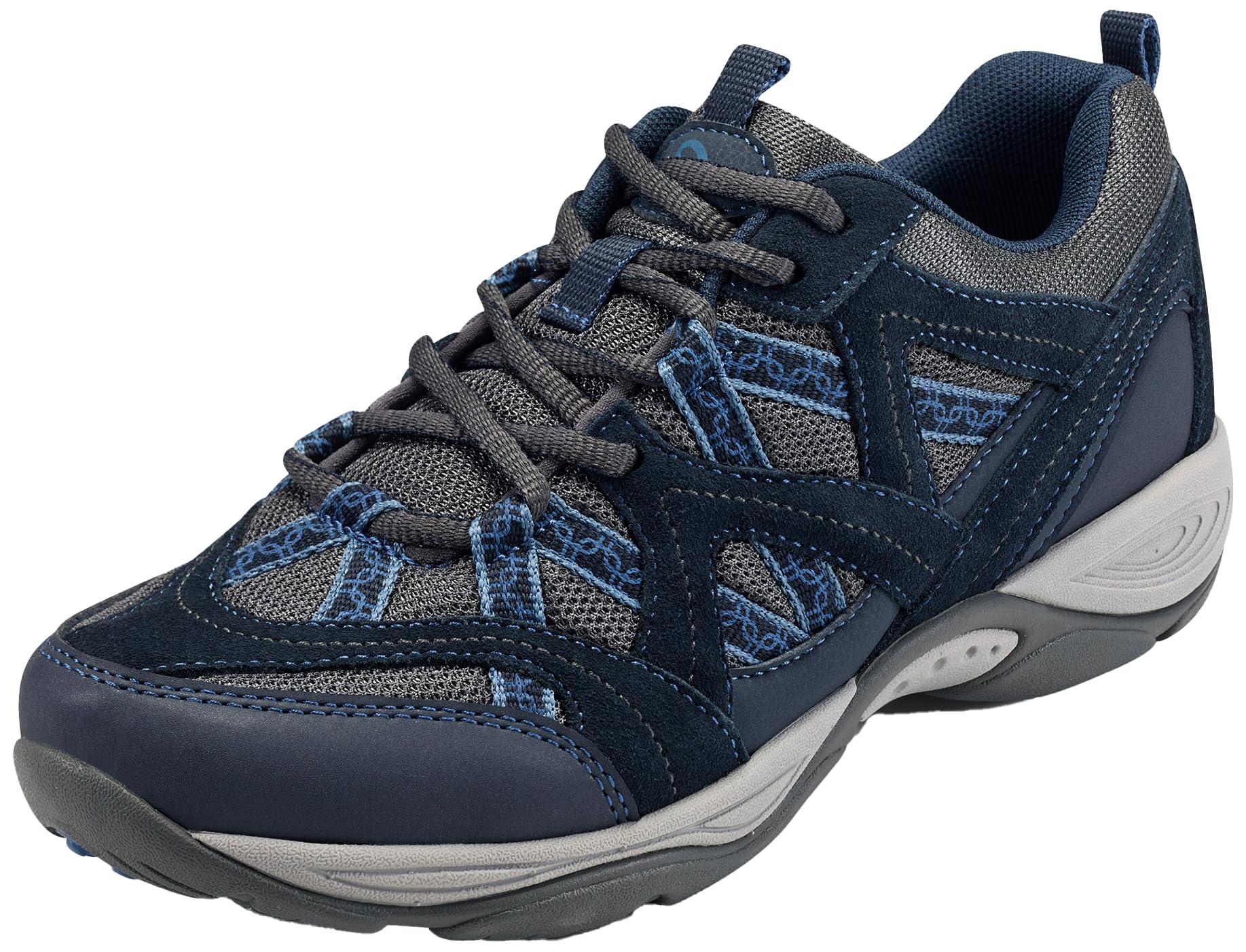 Easy Spirit Explore Map Womens Oxford 65 CD US NavyGreyLight Blue