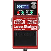 BOSS RC-5 Loop Station | 32-Bit AD/DA and 32-bit Floating-Point Processing, 13 Hour Record Time, Multi-Color LCD, MIDI/IO and USB Connectivity