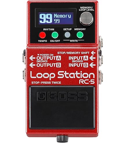 Amazon.com: Boss RC-10R Rhythm Loop Station : Musical Instruments