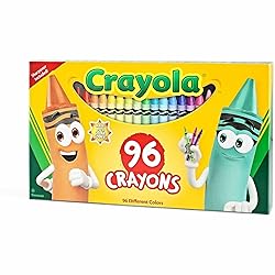 Crayola Classic Color Crayons in Flip-Top Pack with