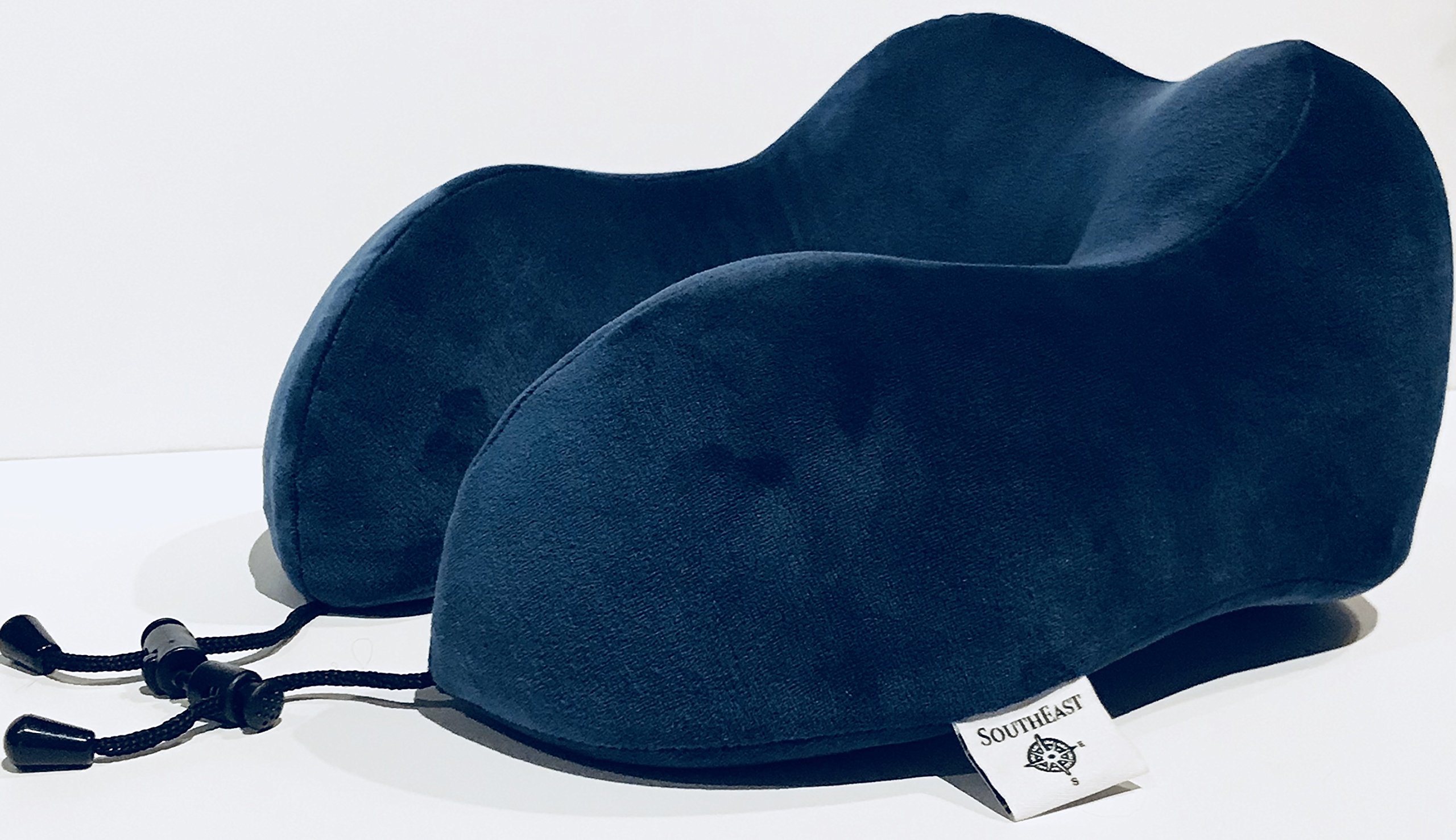 Southeast Memory Foam Travel Neck Pillow Premium Contoured Design