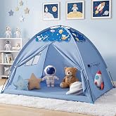 AFUNX Space Play Tent for Kids,Fits 2&ndash;3 Children,Breathable Playhouse | Built-in Decoration Hooks,Set Up in Just 5 Minutes,Foldable and Portable Design,for Everyday Play,Parties and Rest