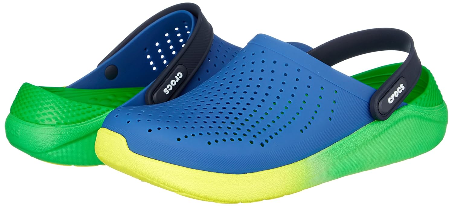 crocs unisex literide graphic clogs