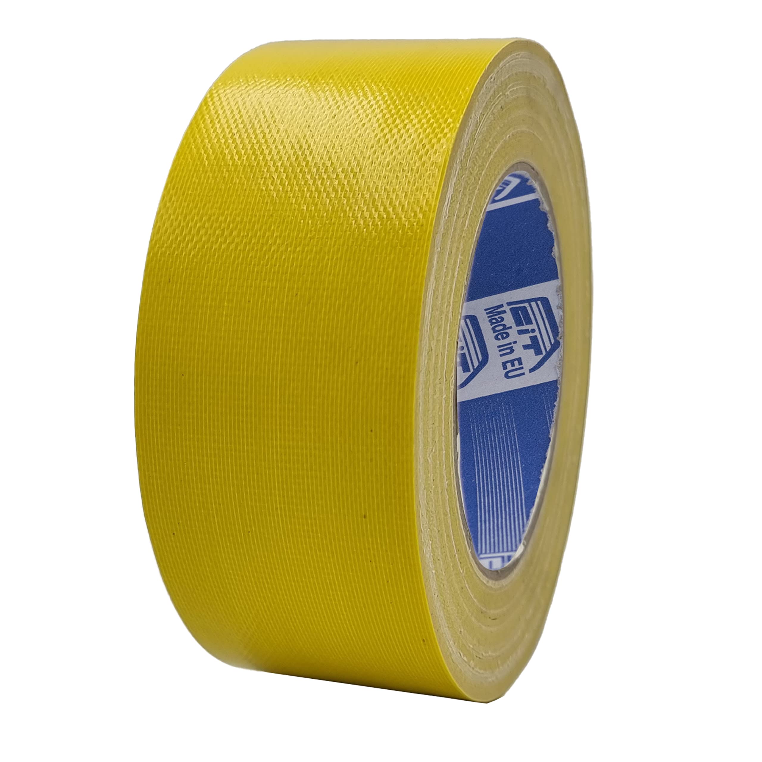 ACIT Super 50 mm x 25 m, Reinforced Canvas Tape, Duct Tape, American Canvas Tape: Repairs, Fixing and High-Seal Packaging (Yellow)