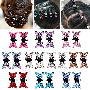 baby hair claw clips