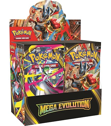 Pokémon TCG: Mega Evolution Booster Bundle, Card Games
