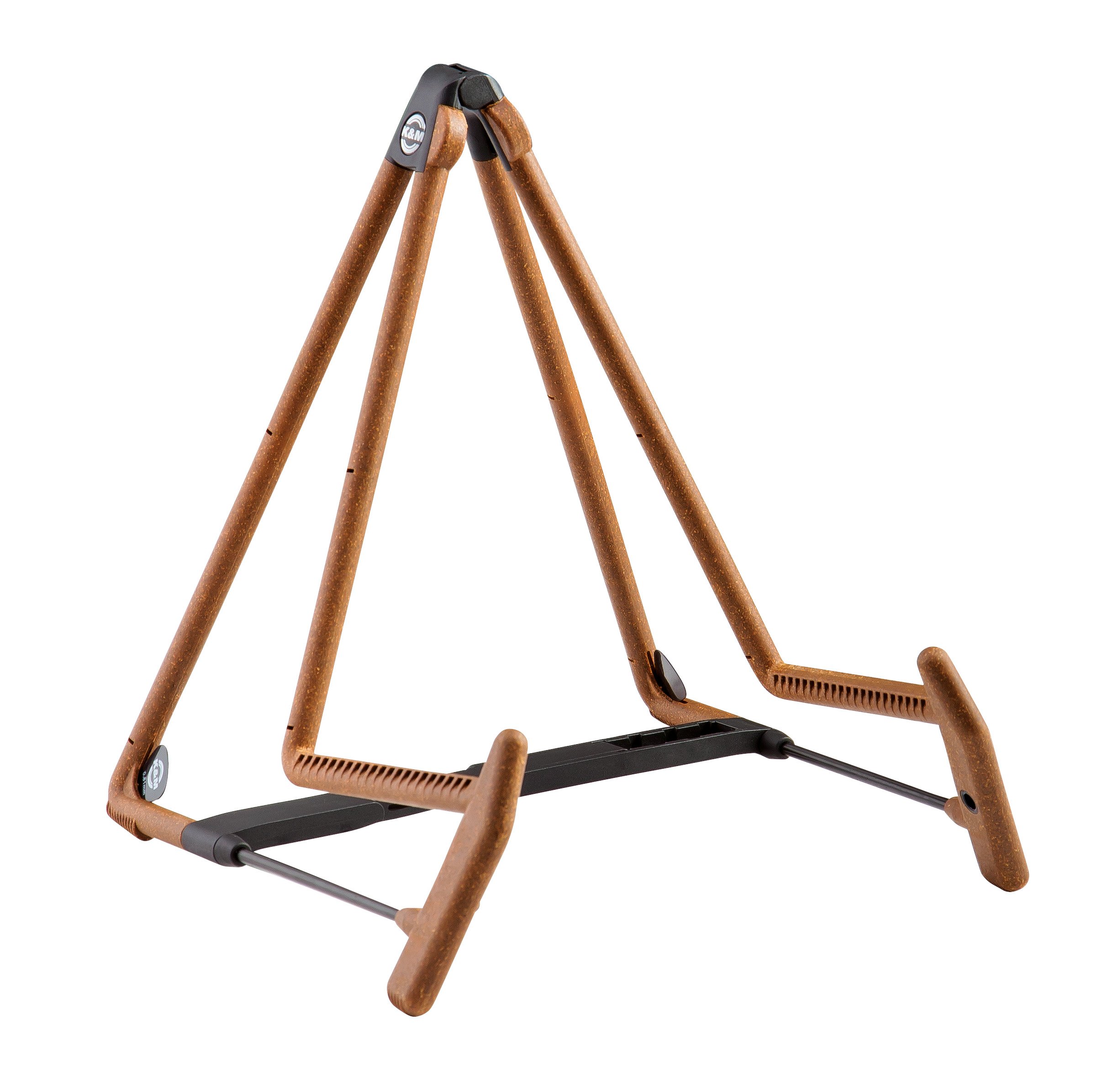 K&M 17580 black Heli-2 Acoustic Guitar Stand