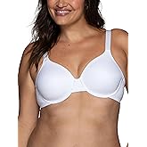 Vanity Fair Women’s Beauty Back Smoothing Strapless Bra, 4‑Way Stretch Fabric, Lightly Lined Cups up to H