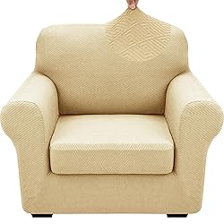 XINEAGE 2024 Newest 2 Pieces Chair Covers with Arms