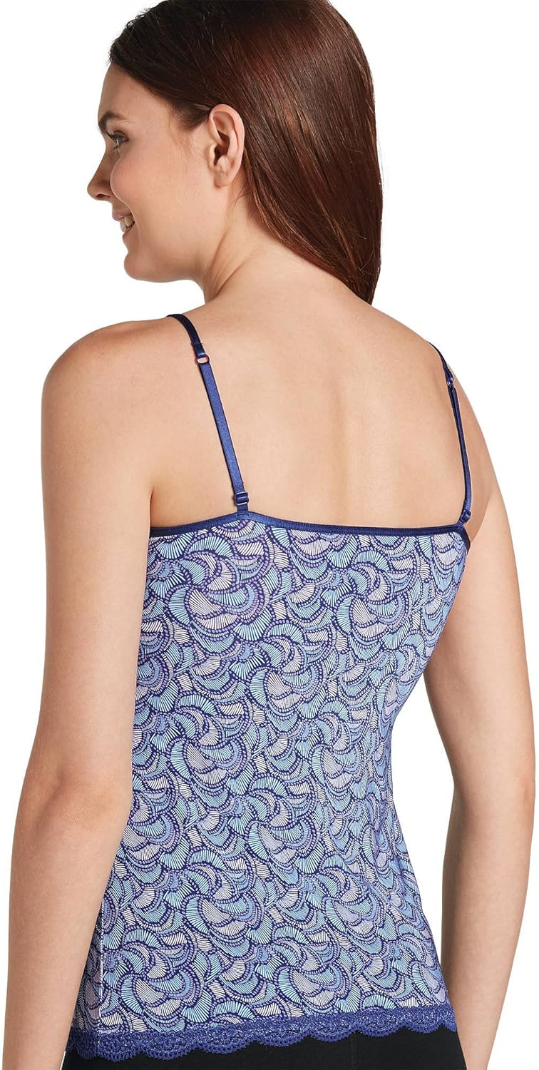Jockey Women's Tops No Panty Line Promise Tactel Lace Camisole at  Women’s Clothing store