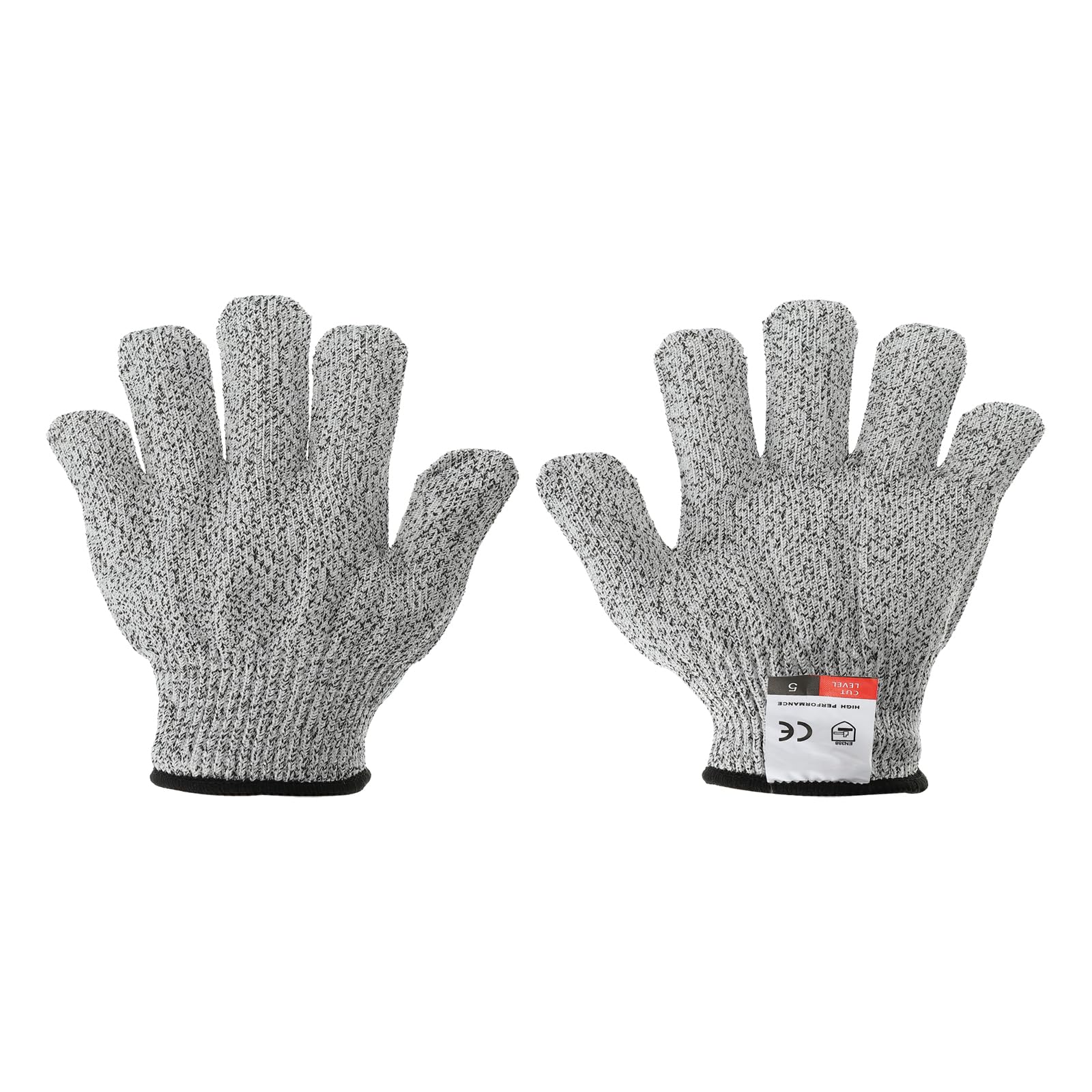 PATIKIL Cut Resistant Gloves,Level 5 Protection XX-Small Cutting Gloves, Gray